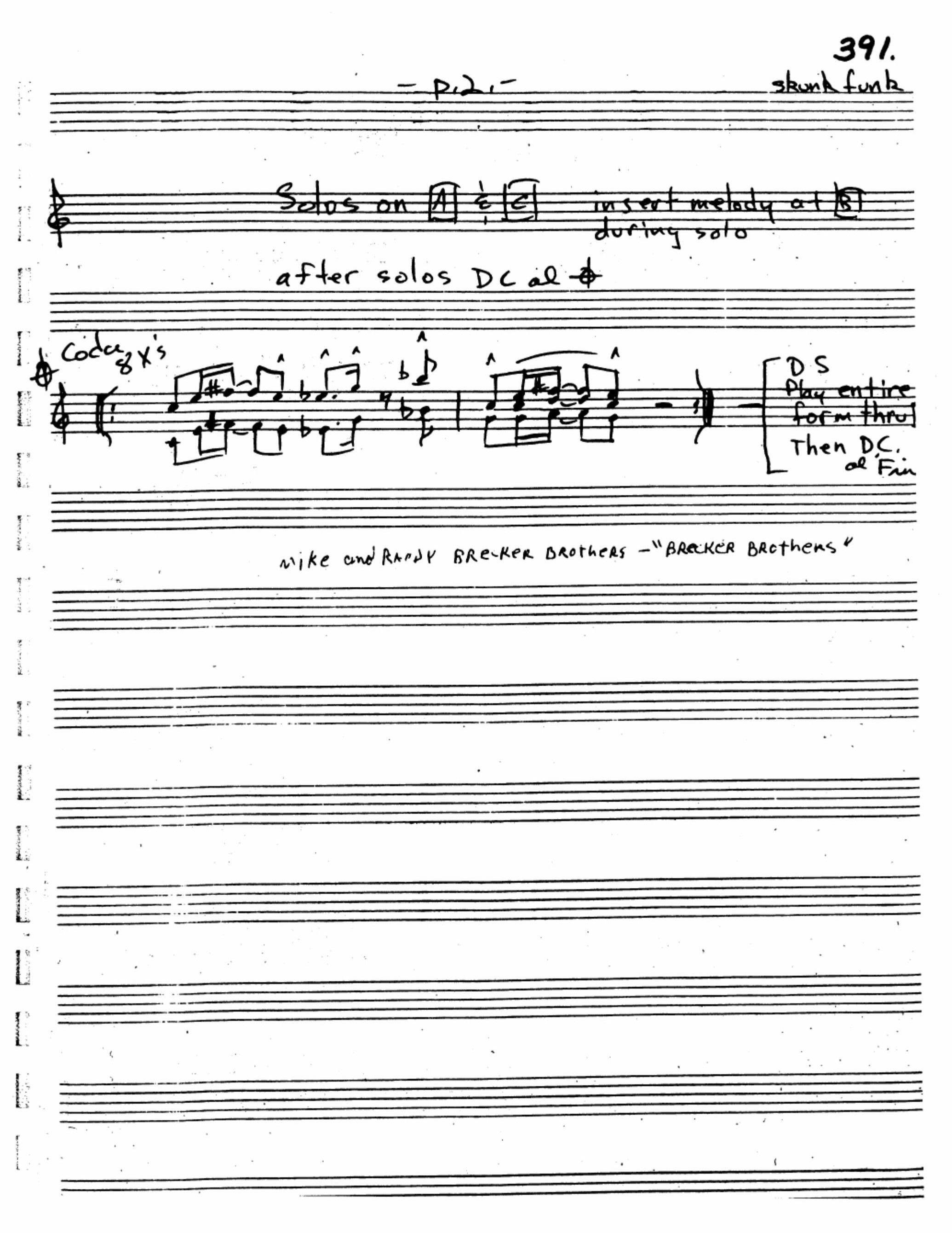 Sheet Music 2